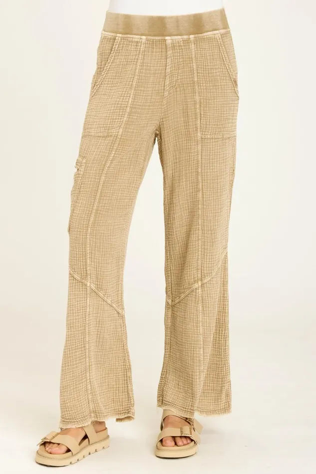 Bishop Pant Distress Wash Linwood Clothing XCVI Pants