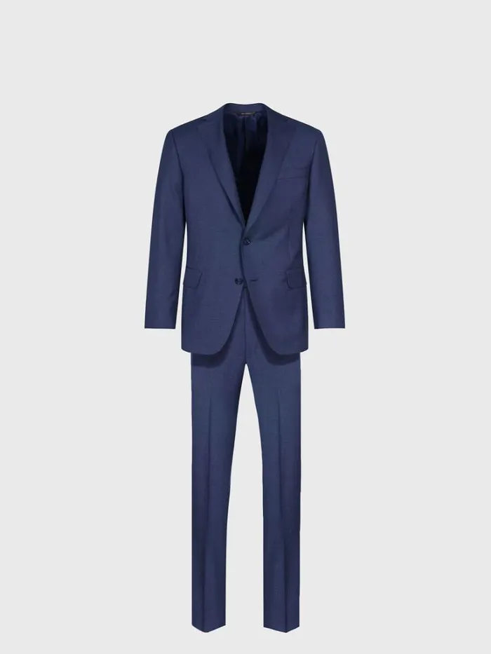 Blazers and Jackets Mens Paul Stuart All Year Wool Nailhead Phillip Suit Blue