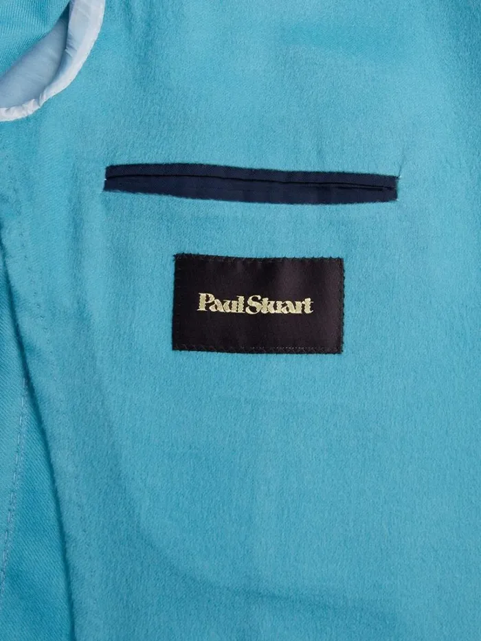 Blazers and Jackets Mens Paul Stuart Light Blue Cashmere Soft Jacket Light Blue Blazers and Jackets Mens Paul Stuart Light Blue Cashmere Soft Jacket Light Blue