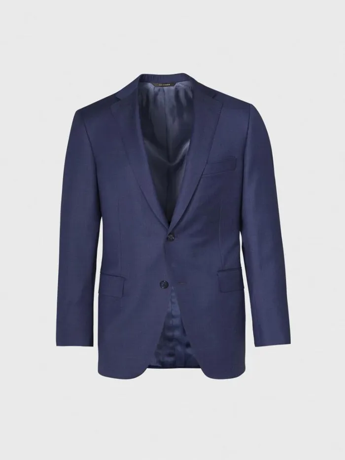 Blazers and Jackets Mens Paul Stuart Super 110s Wool Paul Suit Mid Blue