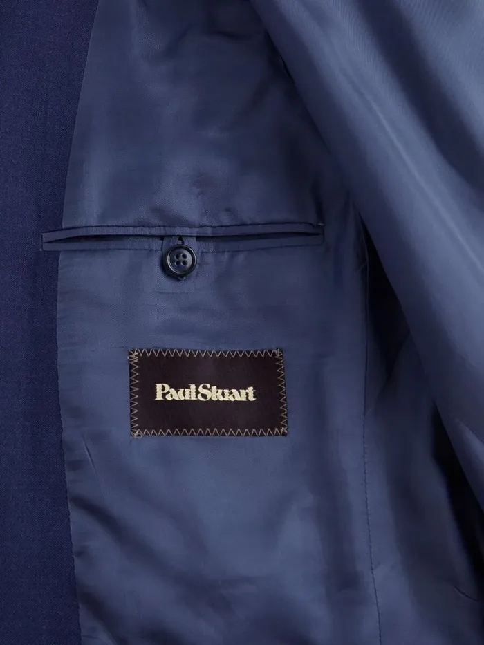 Blazers and Jackets Mens Paul Stuart Super 110s Wool Paul Suit Mid Blue