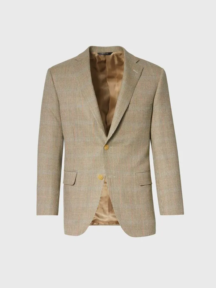 Blazers and Jackets Mens Paul Stuart Wool and Silk Stuart Jacket Multi