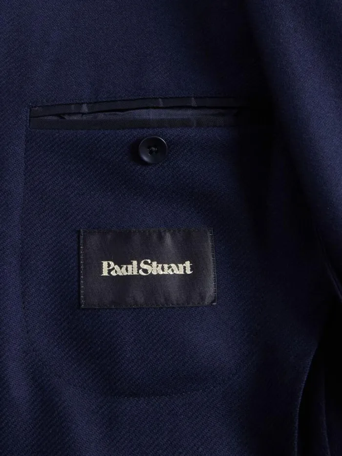 Blazers and Jackets Mens Paul Stuart Wool Sport Jacket Navy