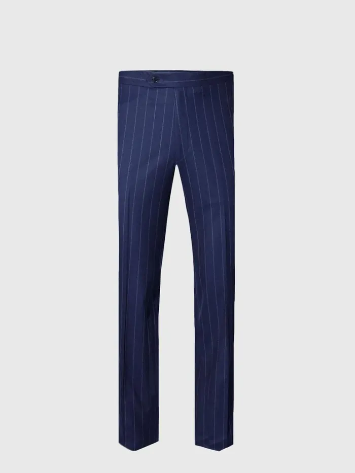 Blazers and Jackets Mens Paul Stuart Wool Stripe Paul Suit Navy