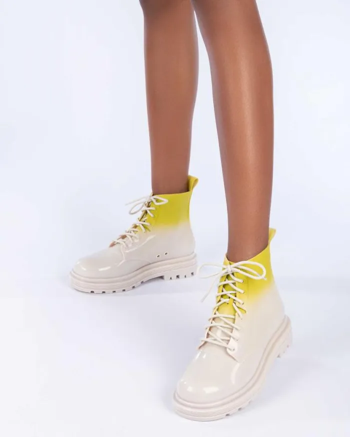 Boots Women Melissa Coturno Beigegreen