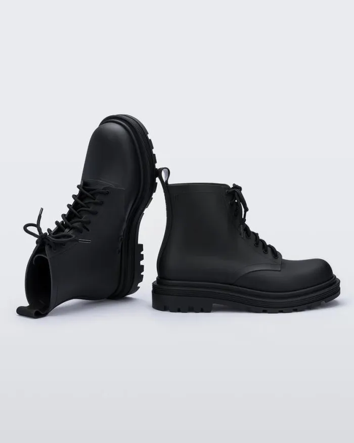 Boots Women Melissa Coturno Matte Black