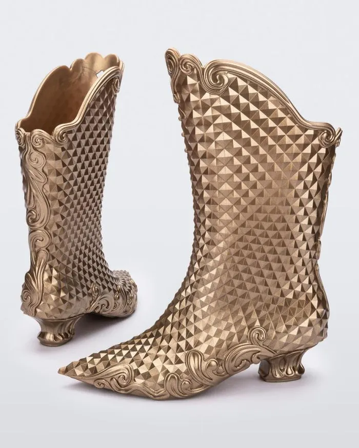Boots Women Melissa Court Boot Gold