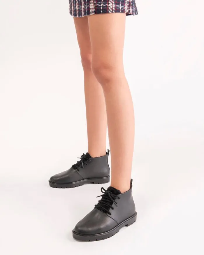 Boots Women Melissa Fluffy Boot Black