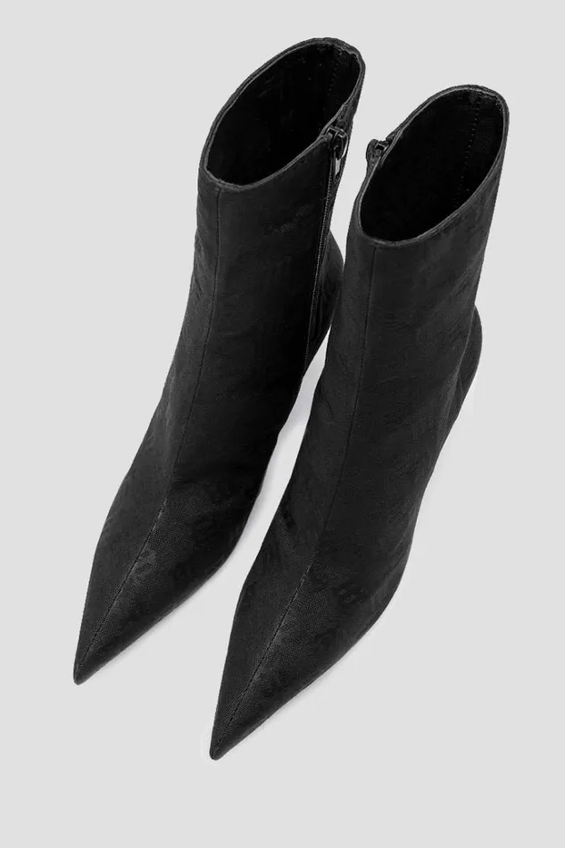 Boots Women MISBHV Sasha Ankle Boot Monogram Black
