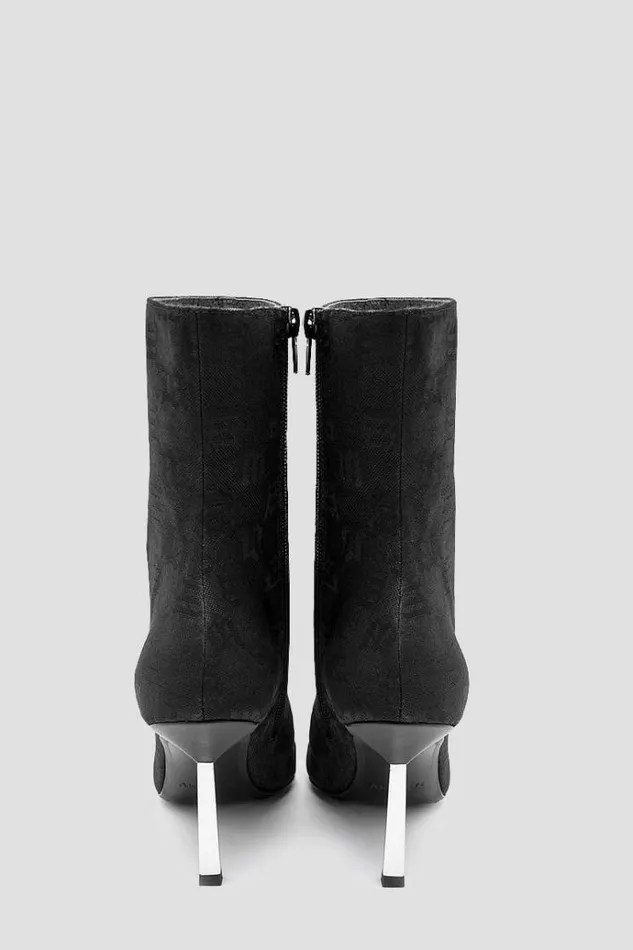 Boots Women MISBHV Sasha Ankle Boot Monogram Black