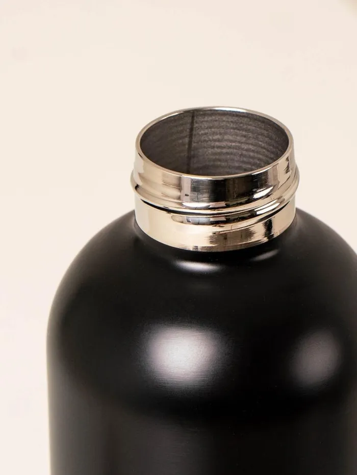 Bottles and Shakers Womens Ryderwear Core Steel Bottle Black