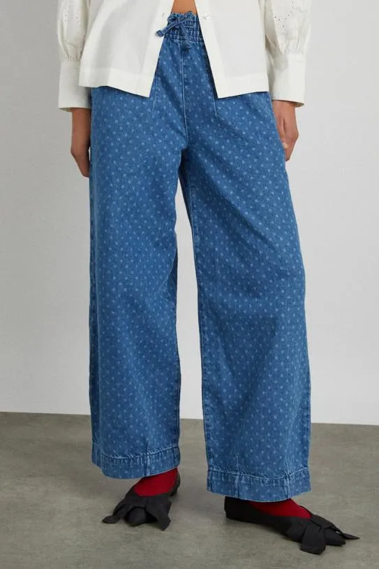 Bottoms Women Damson Madder Rafe Jean 8211 Polka Dot