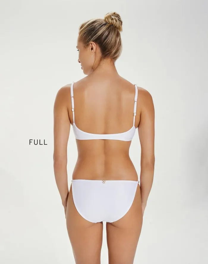 Bottoms Women ViX Paula Hermanny Beads String Bottom 8211 White