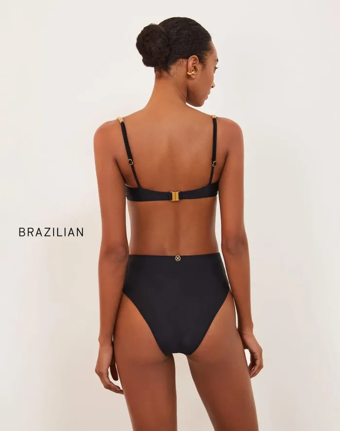 Bottoms Women ViX Paula Hermanny Bela Hot Pant Bottom 8211 Black