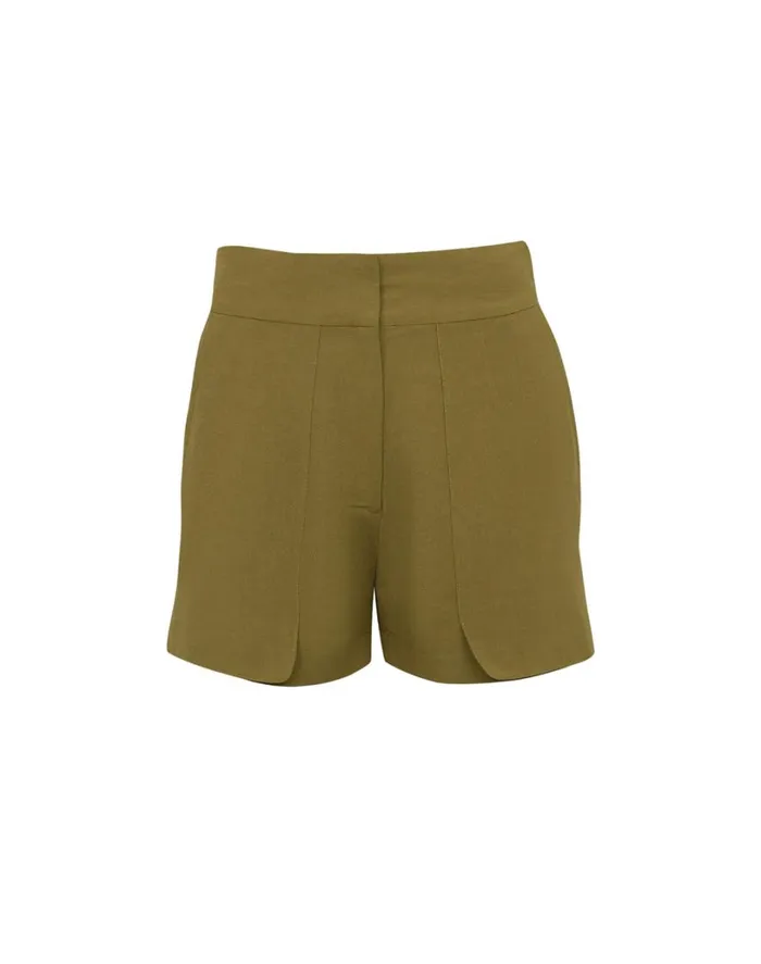 Bottoms Women ViX Paula Hermanny Bela Short 8211 Avocado