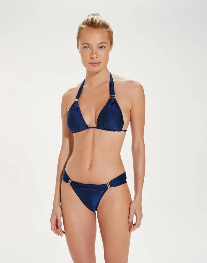 Bottoms Women ViX Paula Hermanny Bia Tube Bottom 8211 Indigo