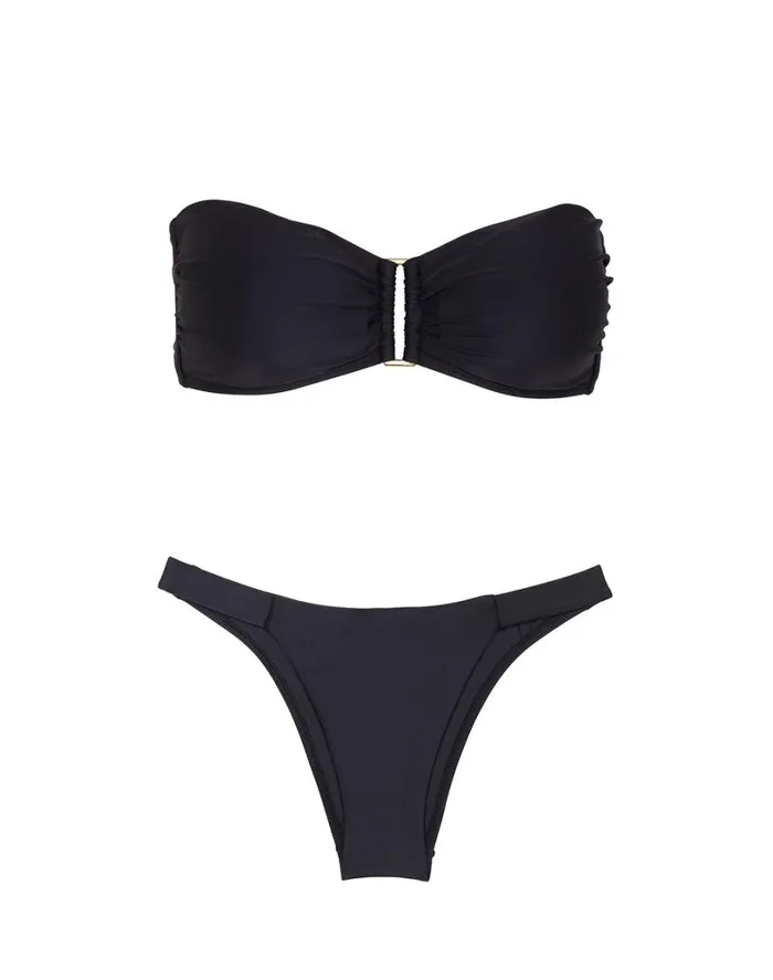 Bottoms Women ViX Paula Hermanny Fany Bottom 8211 Black
