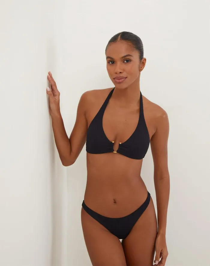 Bottoms Women ViX Paula Hermanny Firenze Basic Bottom 8211 Black
