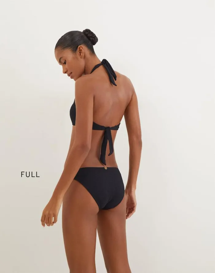 Bottoms Women ViX Paula Hermanny Firenze Basic Bottom 8211 Black