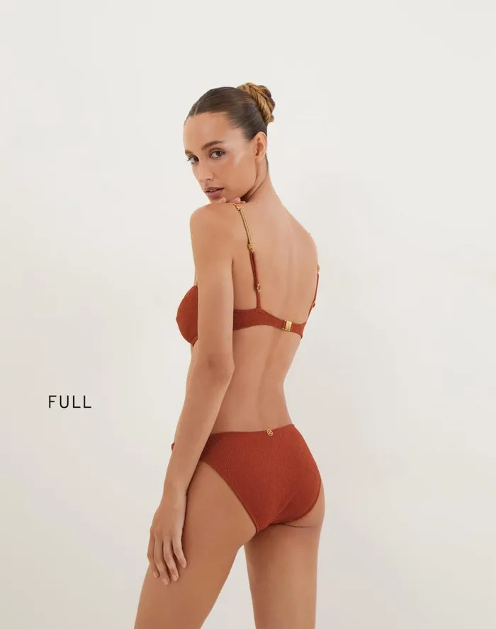 Bottoms Women ViX Paula Hermanny Firenze Basic Bottom 8211 Redwood