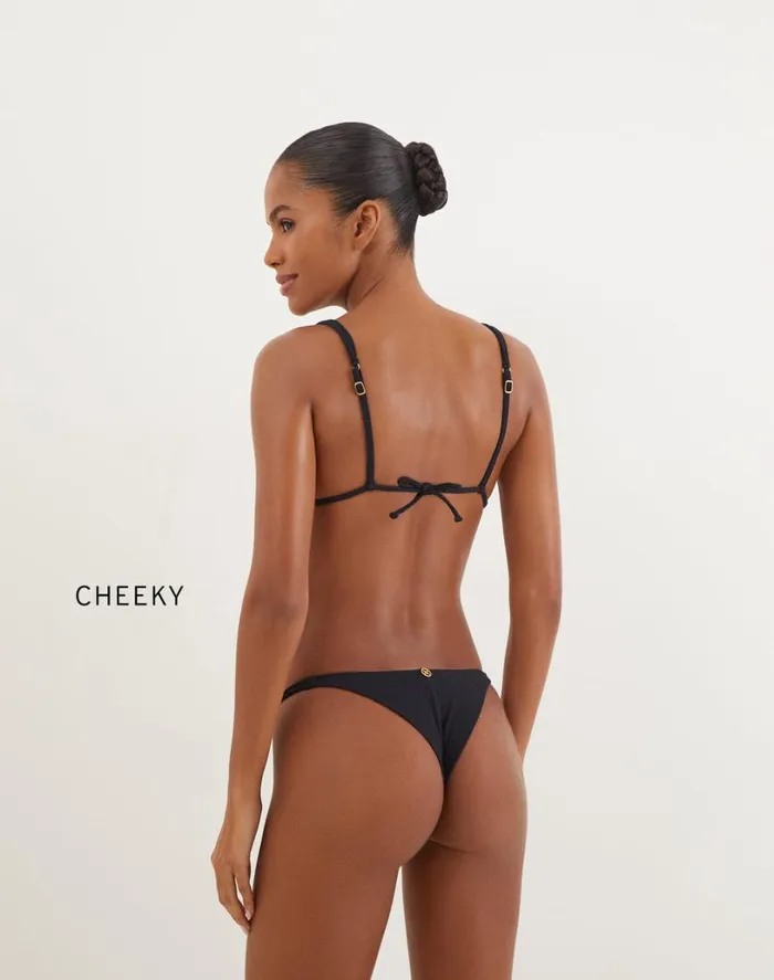 Bottoms Women ViX Paula Hermanny Firenze Callie Detail Bottom 8211 Black