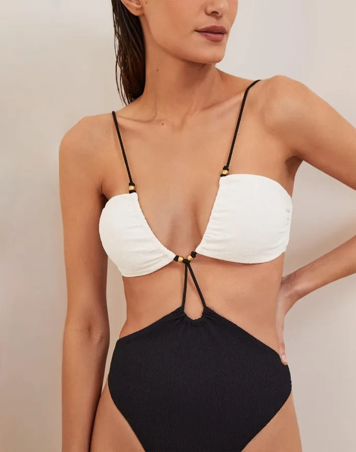 Bottoms Women ViX Paula Hermanny Firenze Gi One Piece 8211 White
