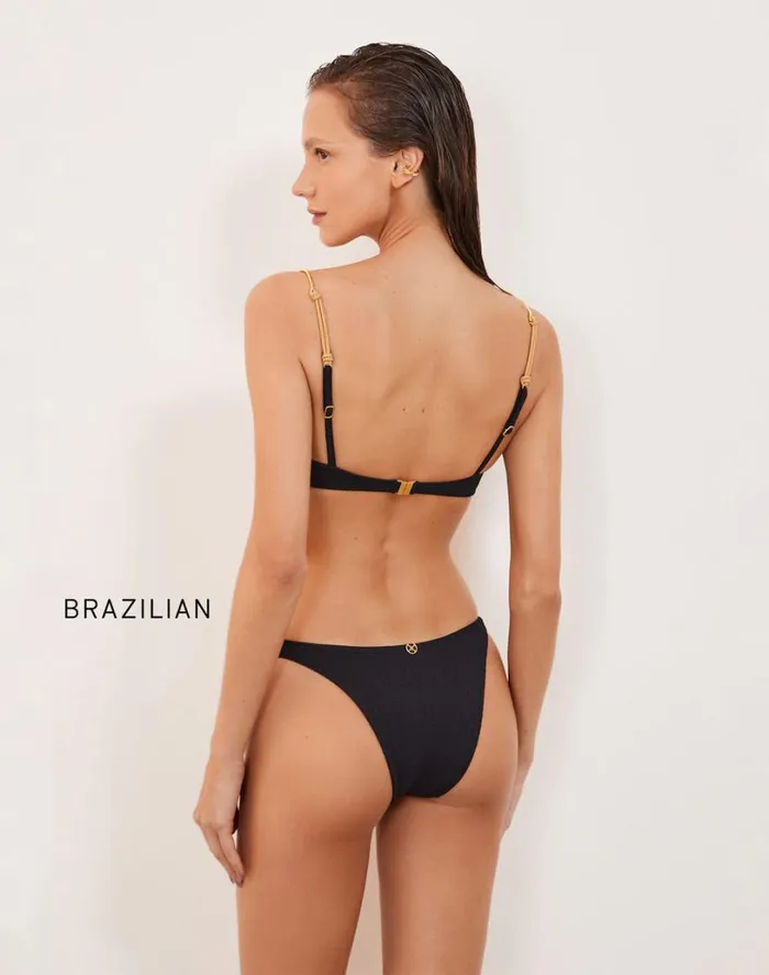 Bottoms Women ViX Paula Hermanny Firenze Mandy Bottom 8211 Black