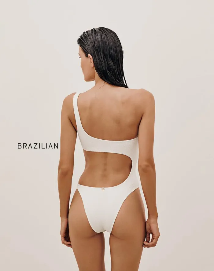 Bottoms Women ViX Paula Hermanny Firenze Martha One Piece 8211 White