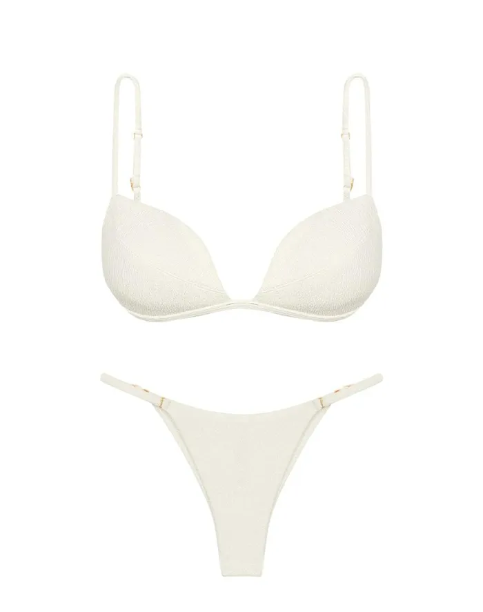 Bottoms Women ViX Paula Hermanny Firenze Rafa Bottom 8211 White