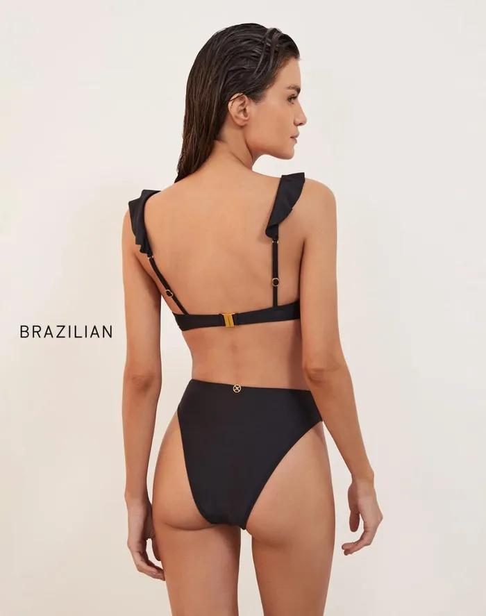 Bottoms Women ViX Paula Hermanny Gigi Hot Pant Bottom 8211 Black