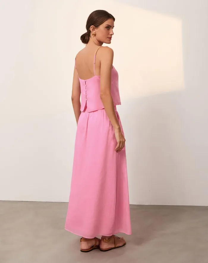 Bottoms Women ViX Paula Hermanny Harlow Long Skirt 8211 Gerbera