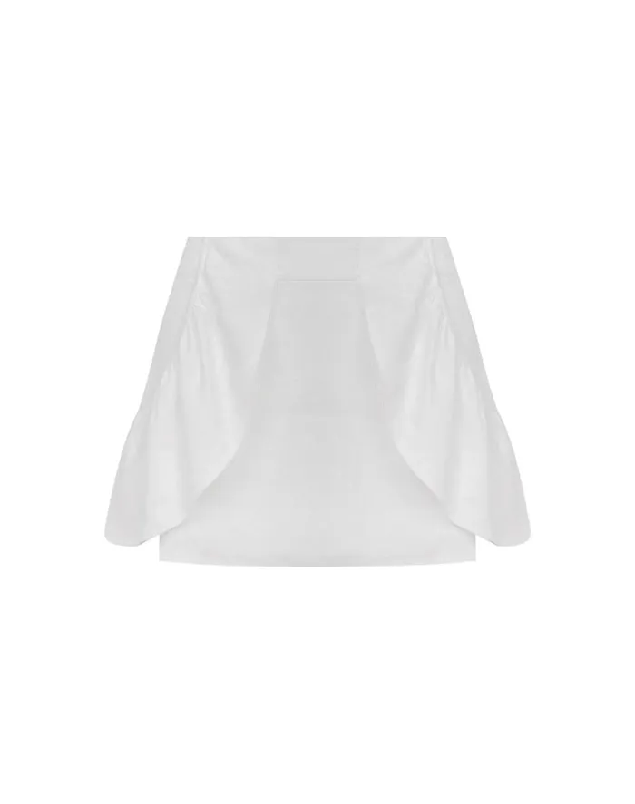 Bottoms Women ViX Paula Hermanny Lorie Mini Skirt 8211 Off White