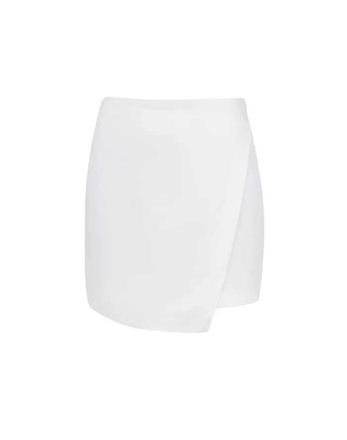 Bottoms Women ViX Paula Hermanny Meire Mini Skirt 8211 Off White