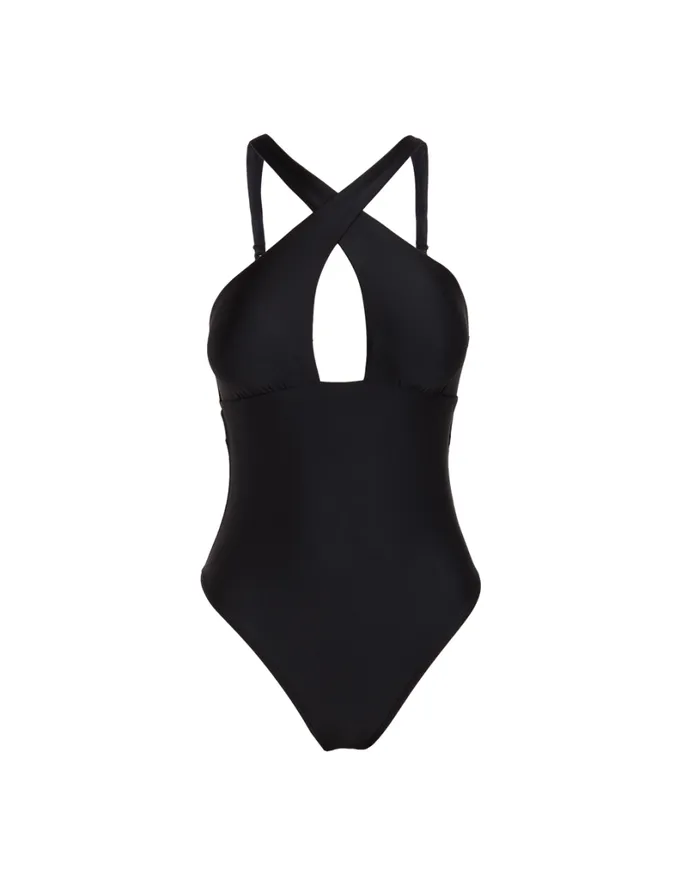 Bottoms Women ViX Paula Hermanny Noemie One Piece 8211 Black