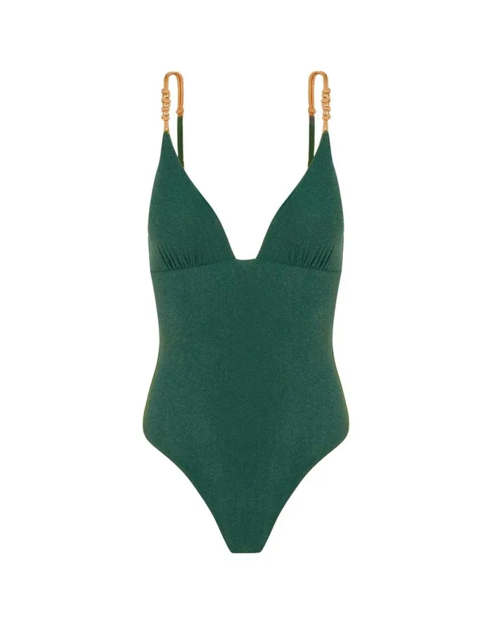 Bottoms Women ViX Paula Hermanny Paige Claire One Piece 8211 Jasper