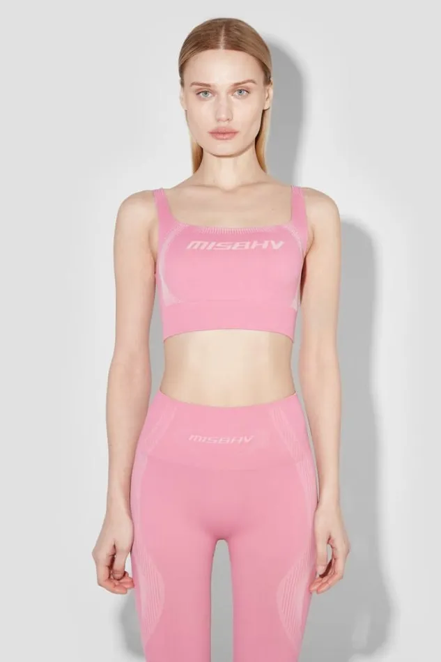Bras Women MISBHV Sport Bra Top Bubblegum