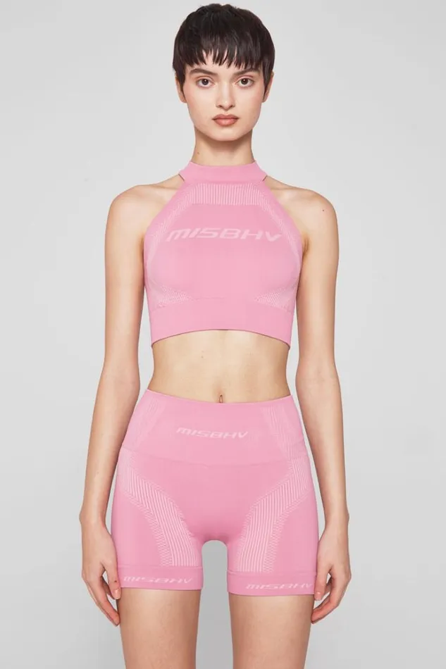 Bras Women MISBHV Sport Halter Bra Bubblegum