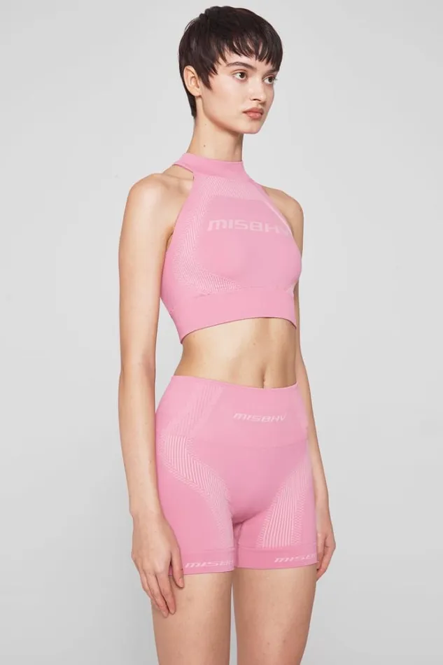 Bras Women MISBHV Sport Halter Bra Bubblegum