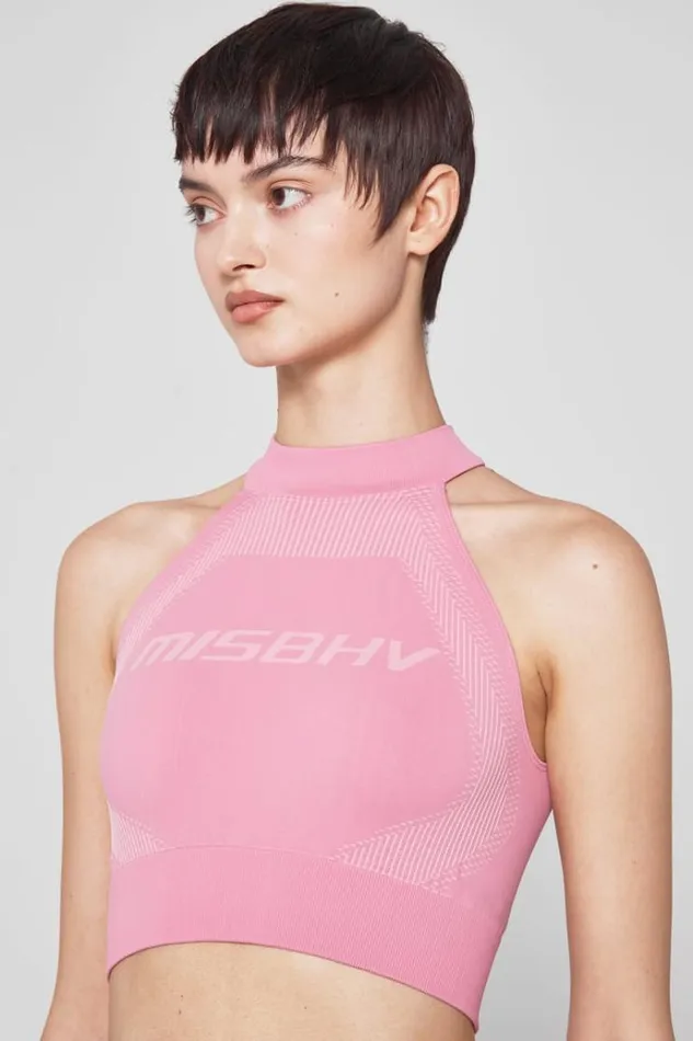 Bras Women MISBHV Sport Halter Bra Bubblegum