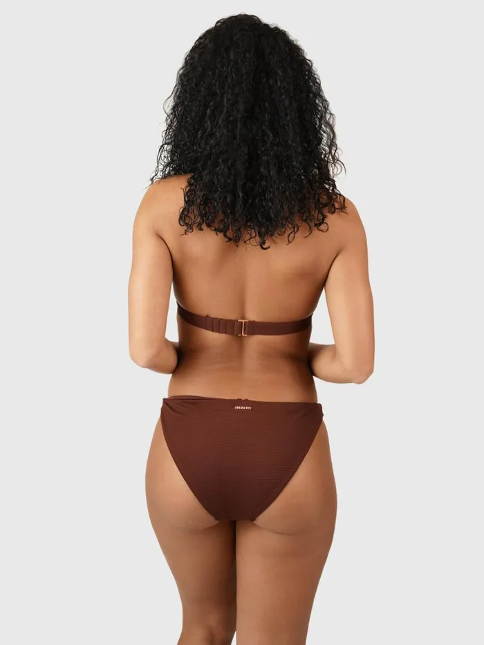 Brunotti Bikini Sets Women KohaliSTR Bralette Bikini Set Brown