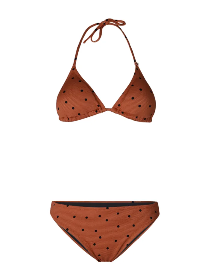Brunotti Bikini Sets Women LollyopDot Triangle Bikini Brown