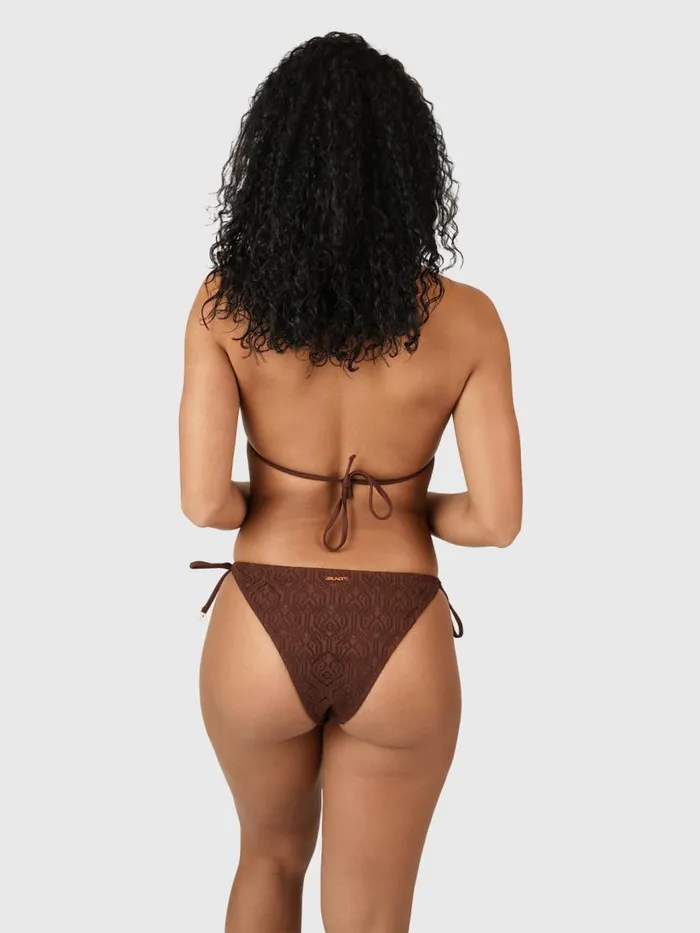 Brunotti Bikini Sets Women MahliaLace Triangle Bikini Set Brown