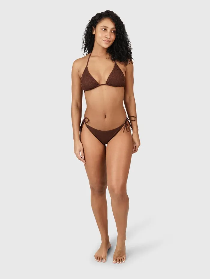 Brunotti Bikini Sets Women MahliaLace Triangle Bikini Set Brown