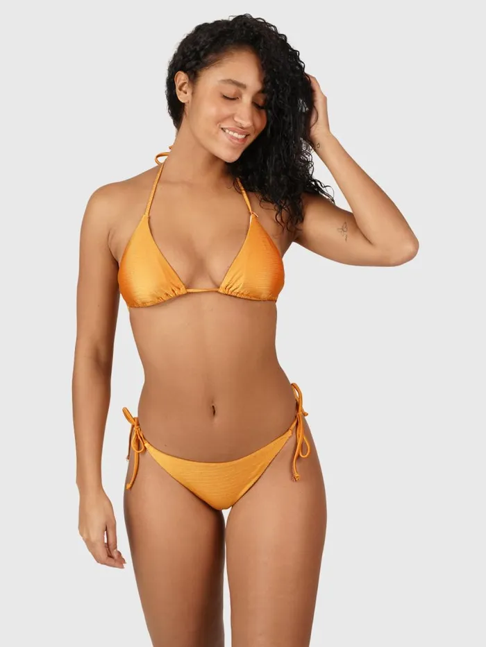 Brunotti Bikini Sets Women Mahlia Triangle Bikini Set Shiny Orange
