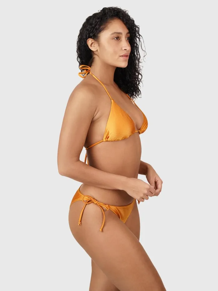 Brunotti Bikini Sets Women Mahlia Triangle Bikini Set Shiny Orange