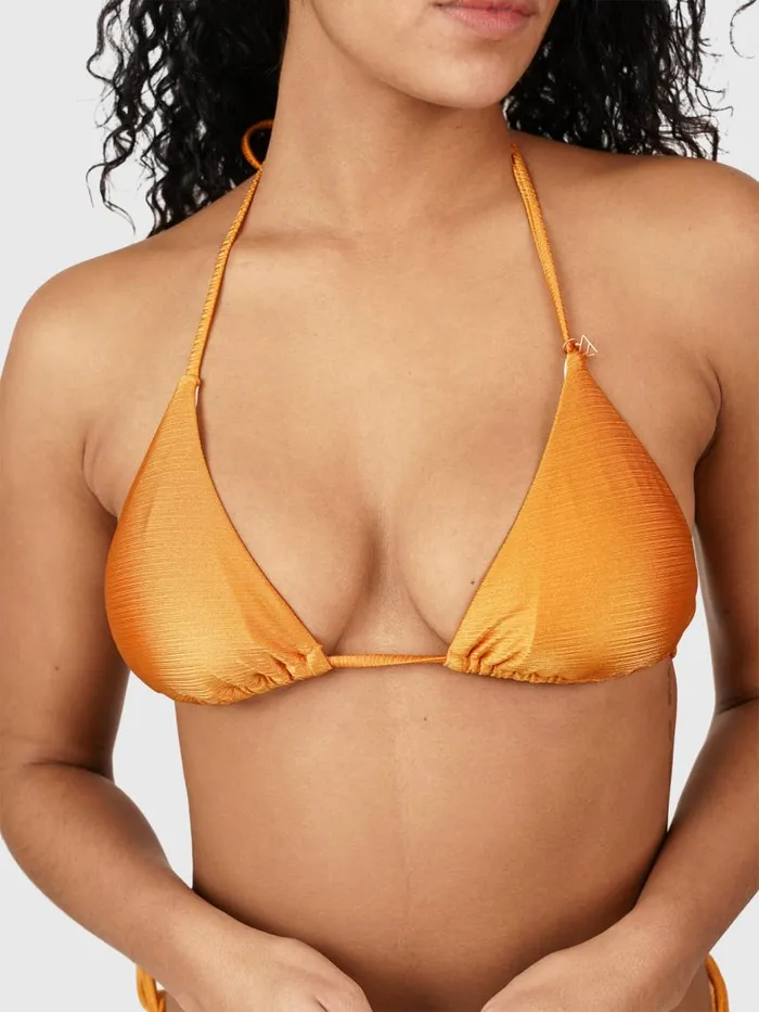 Brunotti Bikini Sets Women Mahlia Triangle Bikini Set Shiny Orange