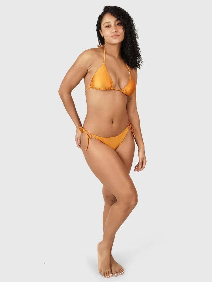 Brunotti Bikini Sets Women Mahlia Triangle Bikini Set Shiny Orange