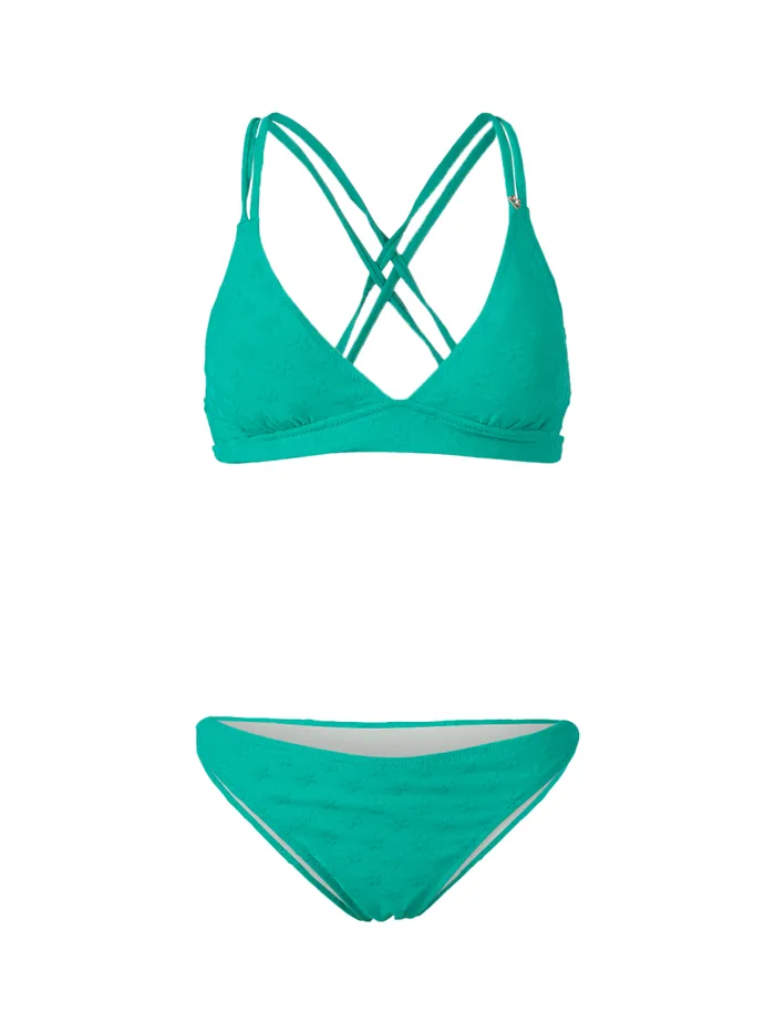 Brunotti Bikini Sets Women MikaDaisy Bralette Bikini Set Green