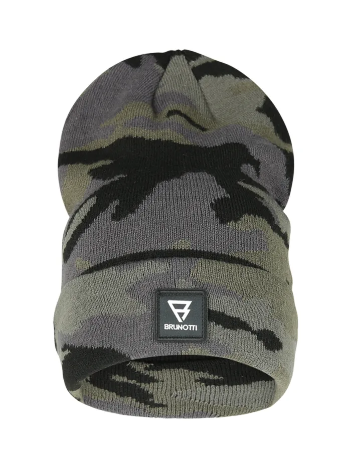 Brunotti Caps and Beanies KidsWomenMen CourchevelAO Beanie Camouflage Print