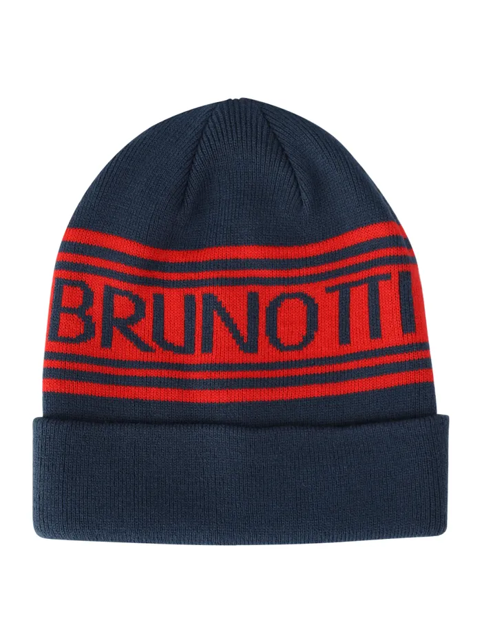 Brunotti Caps and Beanies KidsWomenMen TignesAO Beanie BlueRed